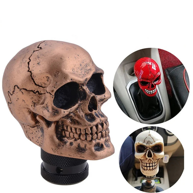 Skull &amp; Goth Gear Shift Knobs 💀🏎