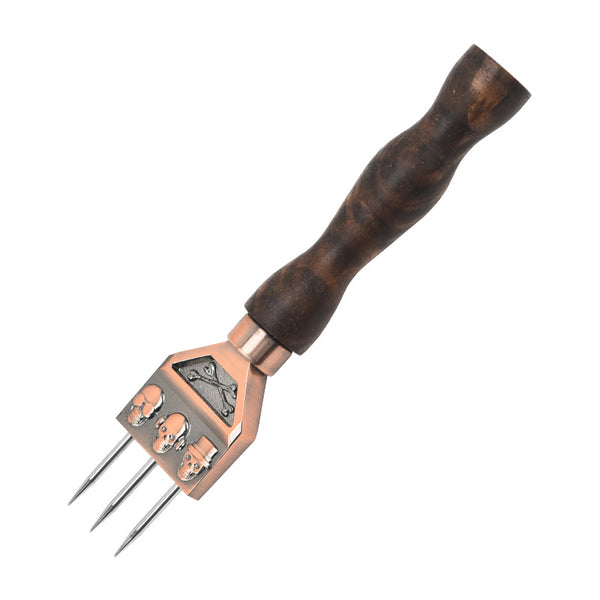 The Iron Skull Three-Pronged Stainless Steel Ice Pick
