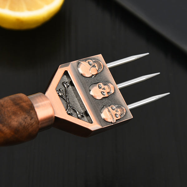 The Iron Skull Three-Pronged Stainless Steel Ice Pick