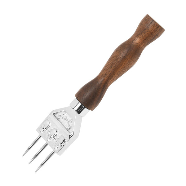The Iron Skull Three-Pronged Stainless Steel Ice Pick
