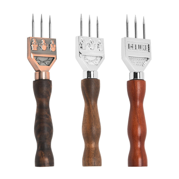 The Iron Skull Three-Pronged Stainless Steel Ice Pick