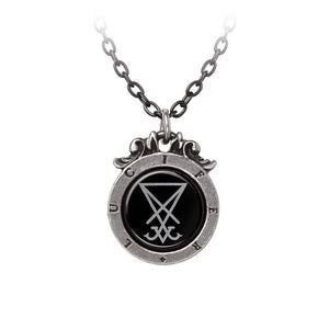 Seal of Lucifer 14th Century Fallen Angel Pendant Necklace