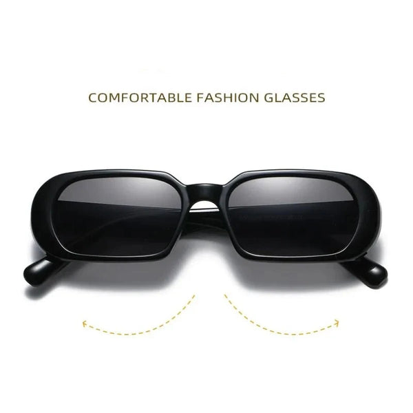 Retro Small Oval Frame Sunglasses for Women
