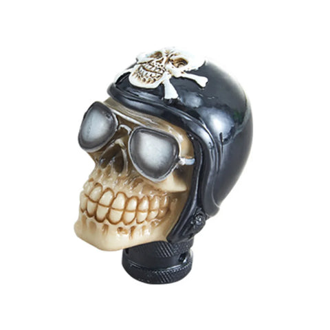 Blueshyhall Schedel auto schakelpook, universele doodshoofdshendel, autobekleding, auto schedel schakelpook Shifter knop tuning adapter, auto schakelpook decoratie, versnellingspook accessoires (zwart Blueshyhall Schedel auto schakelpook, universele doodshoofdshendel, autobekleding, auto schedel schakelpook Shifter knop tuning adapter, auto schakelpook decoratie, versnellingspook accessoires (zwart