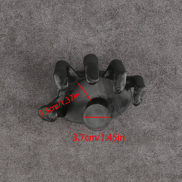 Gothic Black Skeleton Hand Toilet Paper Holder – Unique Horror Bathroom Décor