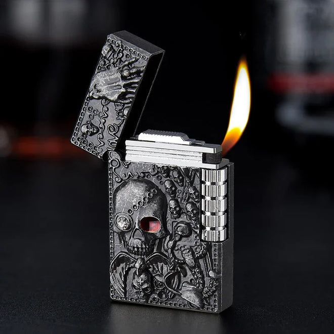 🚬💀 Skull &amp; Goth Lighter Cases 🚬💀