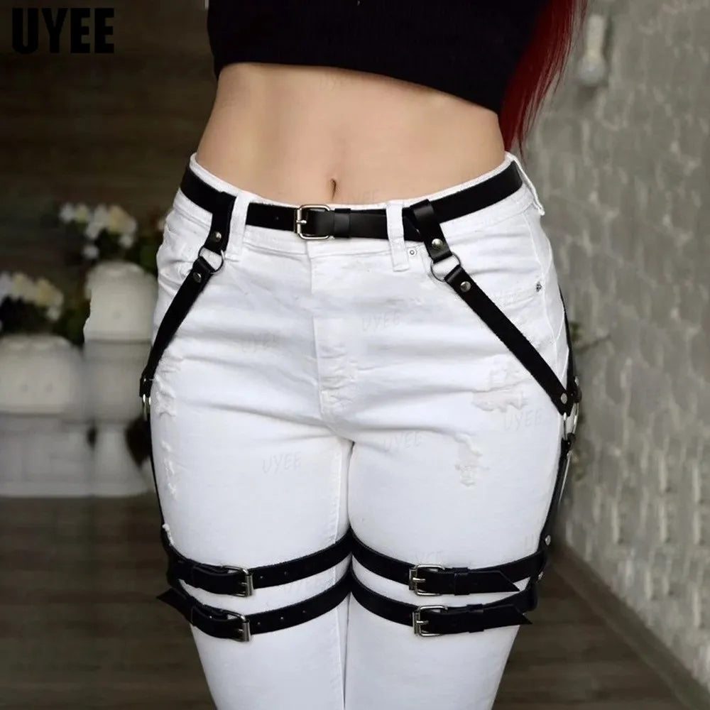 Women's Waist Leg Suspender Garter Belt Goth Accessories Everything Skull Clothing Merchandise and Accessories Women's Waist Leg Suspender Garter Belt Goth Accessories Everything Skull Clothing Merchandise and Accessories