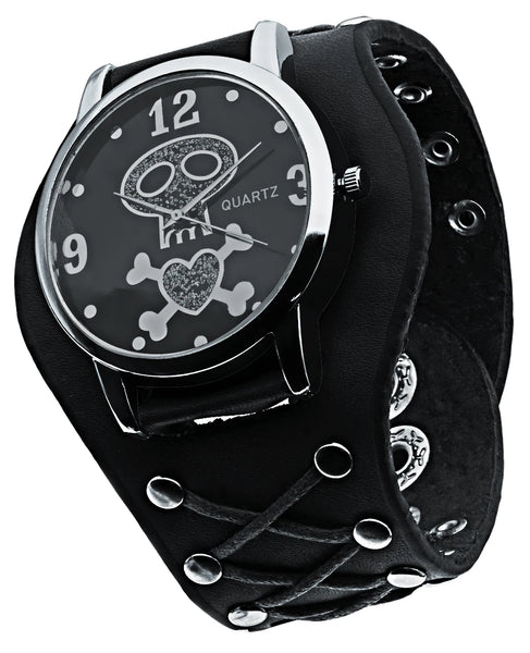 The Memento Mori Minimalist Ultra-Thin Skull Watch