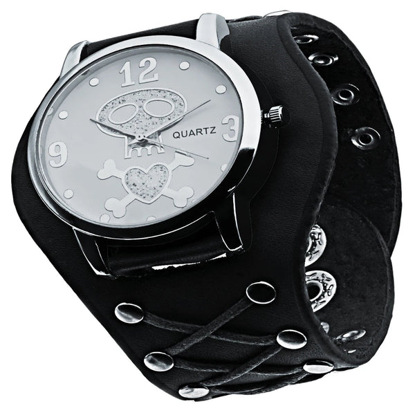 The Memento Mori Minimalist Ultra-Thin Skull Watch