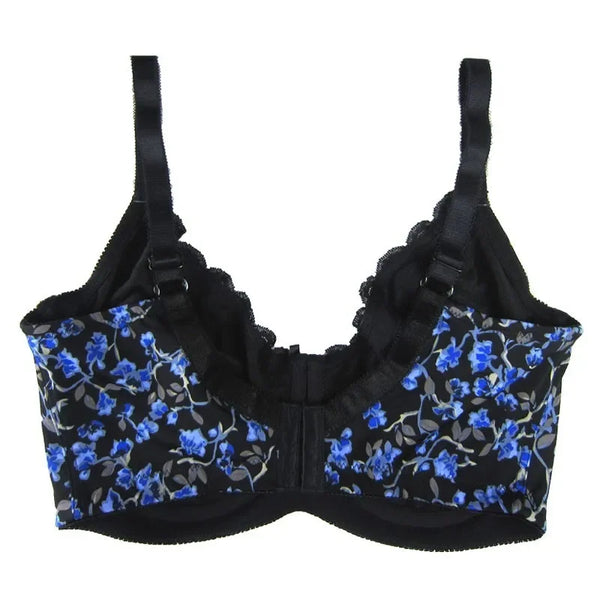 "Noir Lace" Push-Up Bralette | Structured Gothic Lingerie