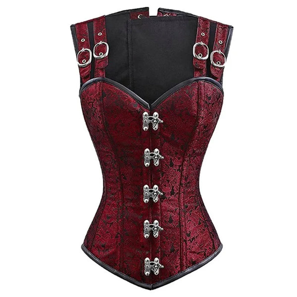 Industrial Steam | Spiral Steel Bone Victorian Goth Corset