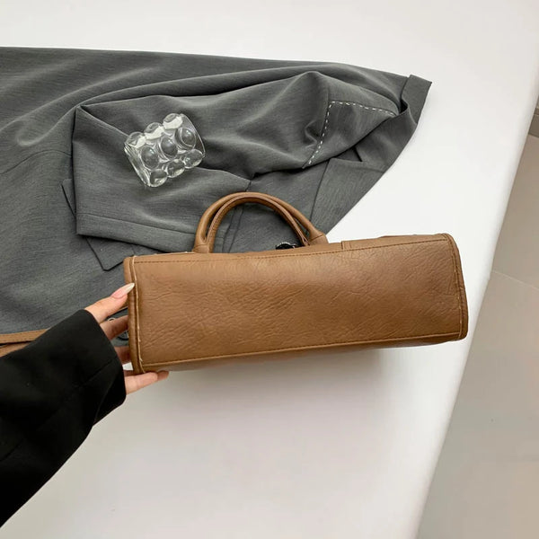 The Nocturne Large Leather Goth Handbag & Crossbody Purse
