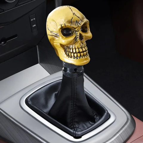 Skull Shape Car Gear Shift Knob 4 Colors