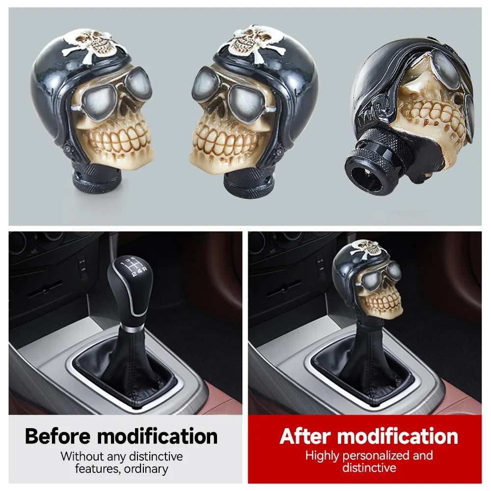 gear shift knob skull Skull Head Gear Shift Knob for Manual Transmission Trucks, Suvs and Ca –  Everything Skull Clothing Merchandise and Accessories