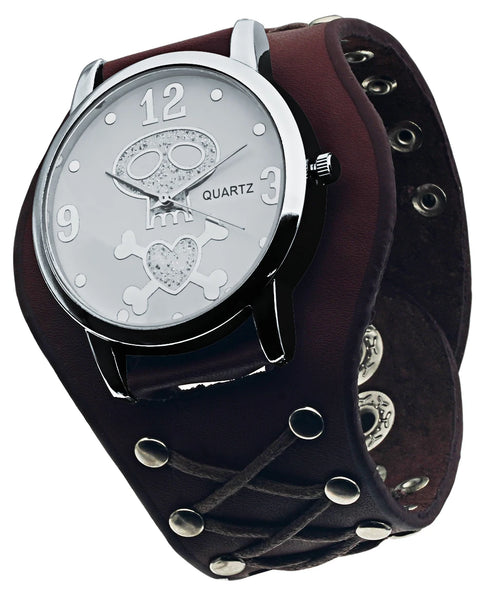 The Memento Mori Minimalist Ultra-Thin Skull Watch