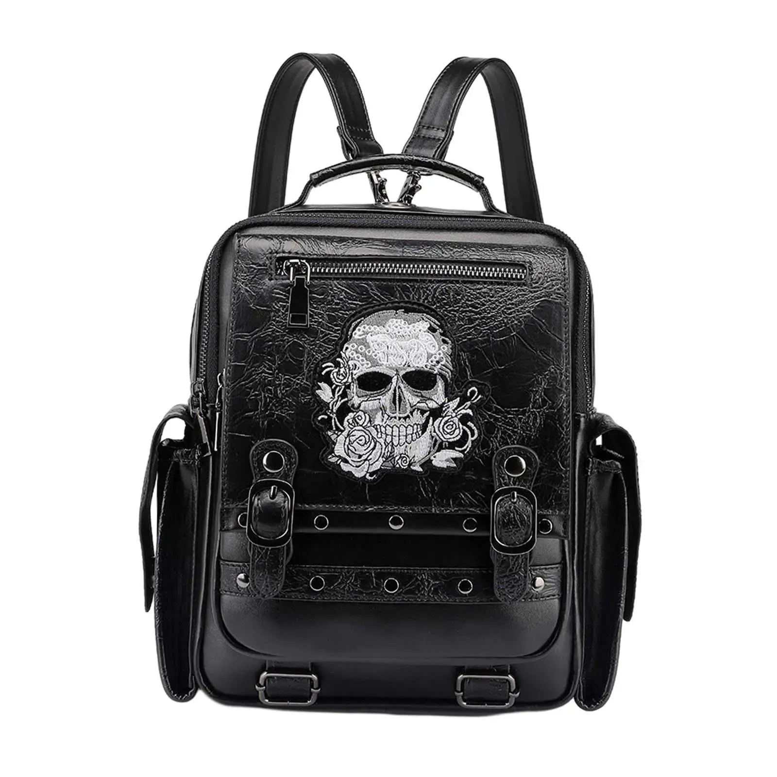 Skull Head punk Casual Backpack