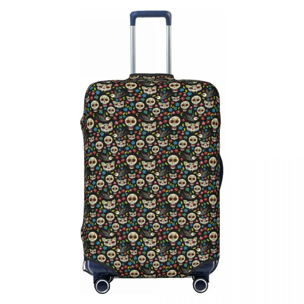 The Fiesta de los Muertos Elastic Luggage Cover