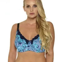 "Noir Lace" Push-Up Bralette | Structured Gothic Lingerie