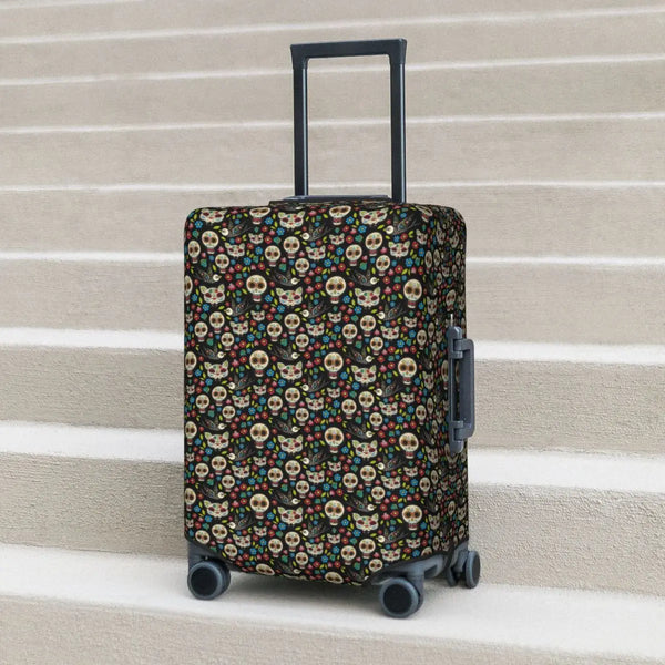 The Fiesta de los Muertos Elastic Luggage Cover