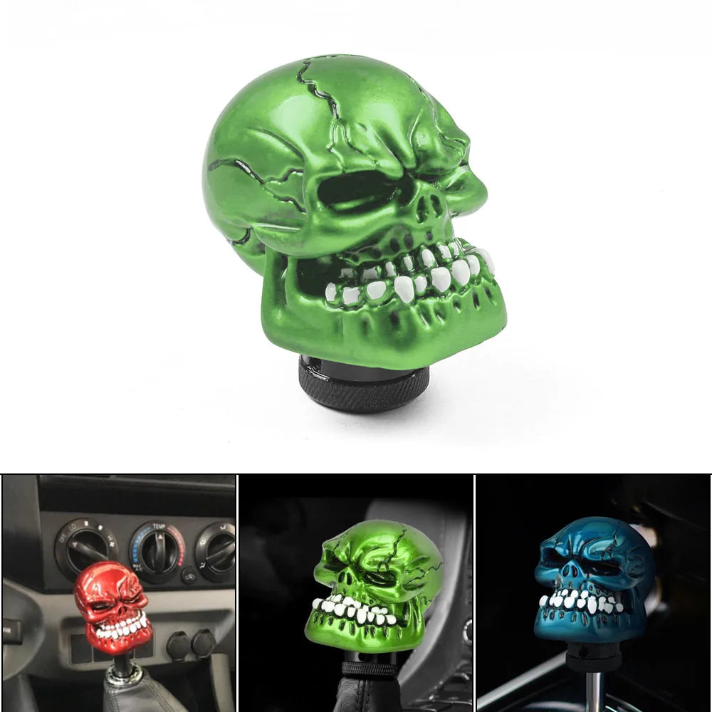 Universal Skull Gear Shift Knob For Manual Transmission