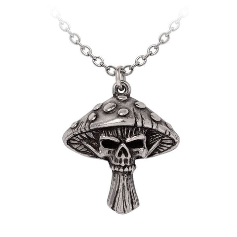 See The Haunting Beauty of The Skull Death Cap Pendant
