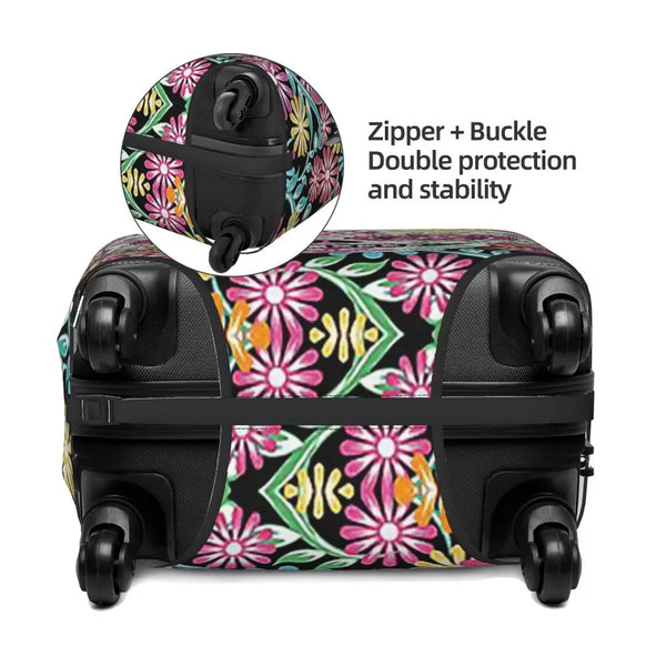 The Fiesta de los Muertos Elastic Luggage Cover