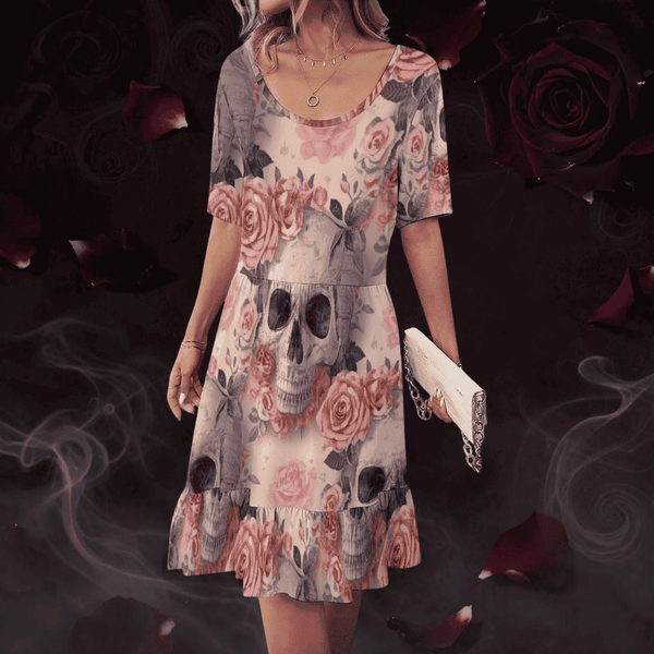 The Rosethorn Skull Dress