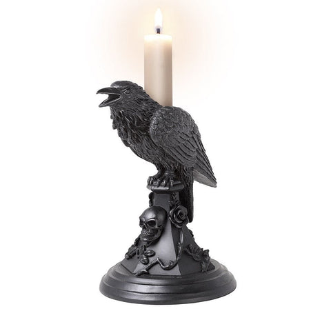 The Raven & Light Candle Stick Holder