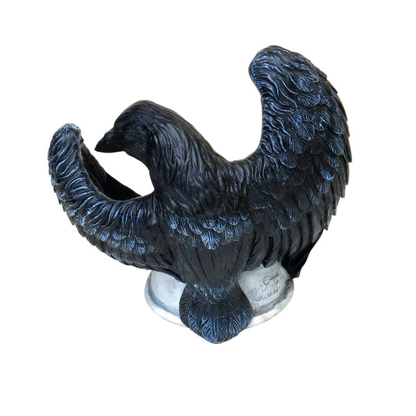 Raven's Wings & Black Rose Tea Light Candle Holder