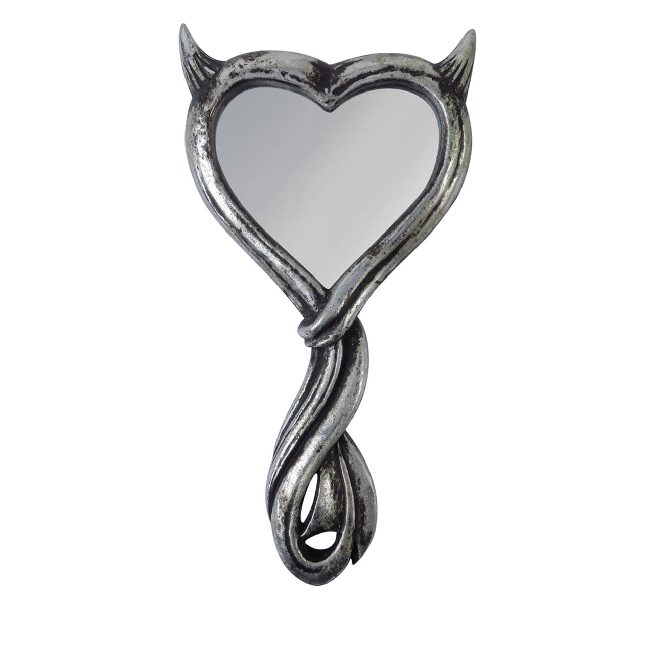Stunning Devil's Heart Hand Mirror