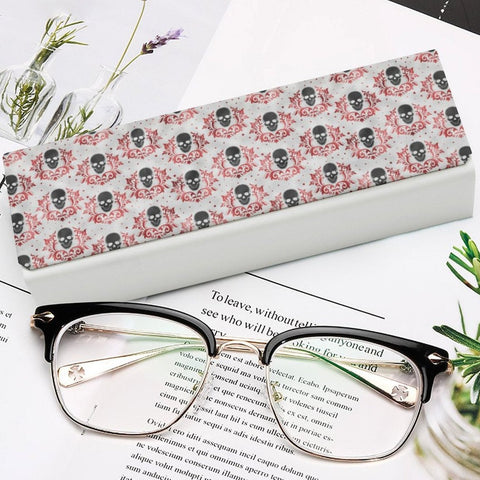 Ready to Add A Touch of Style And Personality to Your Eyewear With Our Vintage Skull Glasses Case!