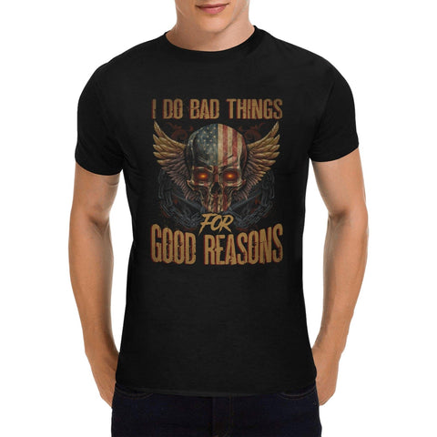 I Do Bad Things... Men's Short Sleeve T-Shirt
