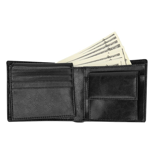 Vibrant Color Grim Reaper Bifold Wallet With Coin Pocket