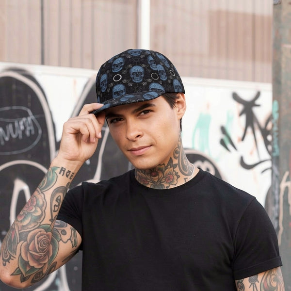 The Lunar Eclipse | Esoteric Celestial Skull Snapback