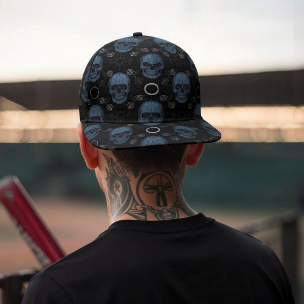 The Lunar Eclipse | Esoteric Celestial Skull Snapback