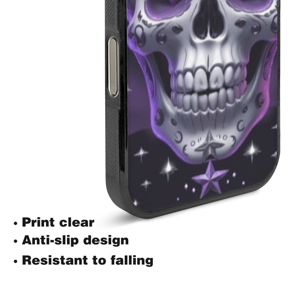 Skulls With Starry Moons, and Mystical Symbols Case for iPhone 16 Pro Max