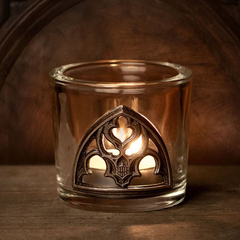 The Haunted House Borley Rectory Candle Glass