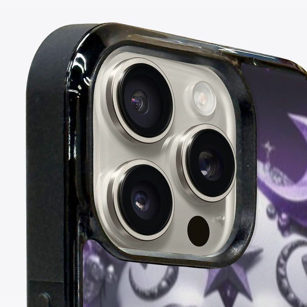 Skulls With Starry Moons, and Mystical Symbols Case for iPhone 16 Pro Max