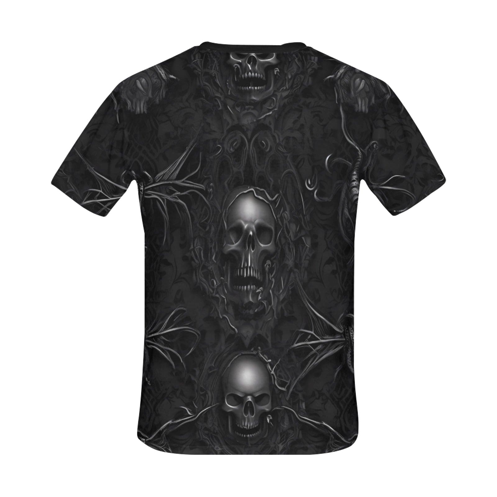 The Void | Men's Signature Black Skull Graphic Tee – Everything