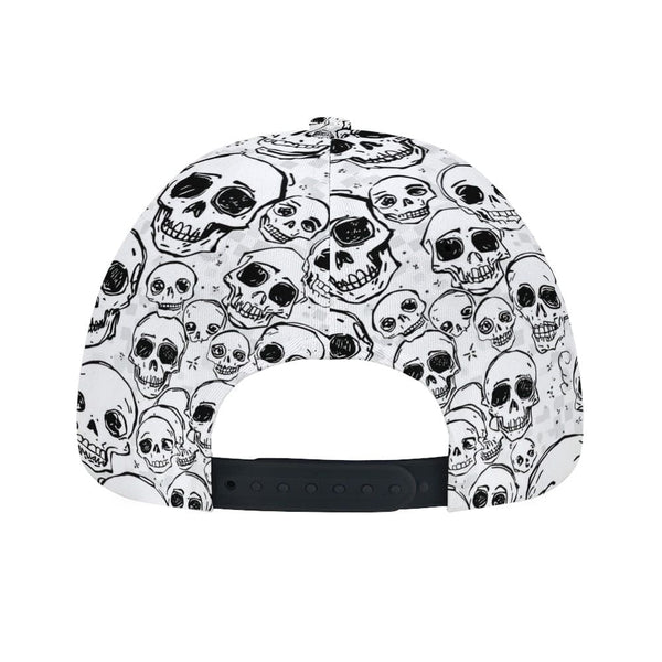 Skulls Pattern Doodle Style Baseball Cap