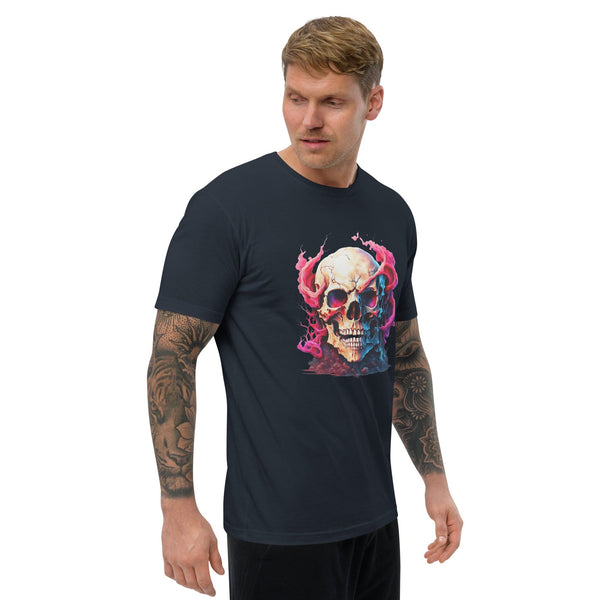 Skull Colorful Short Sleeve T-shirt