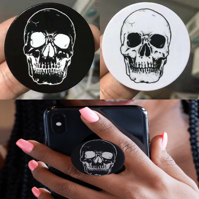 Everything Skull Clothing and Merchandise - worlds largest collection of skull and Gothic merchandise skull phone grips