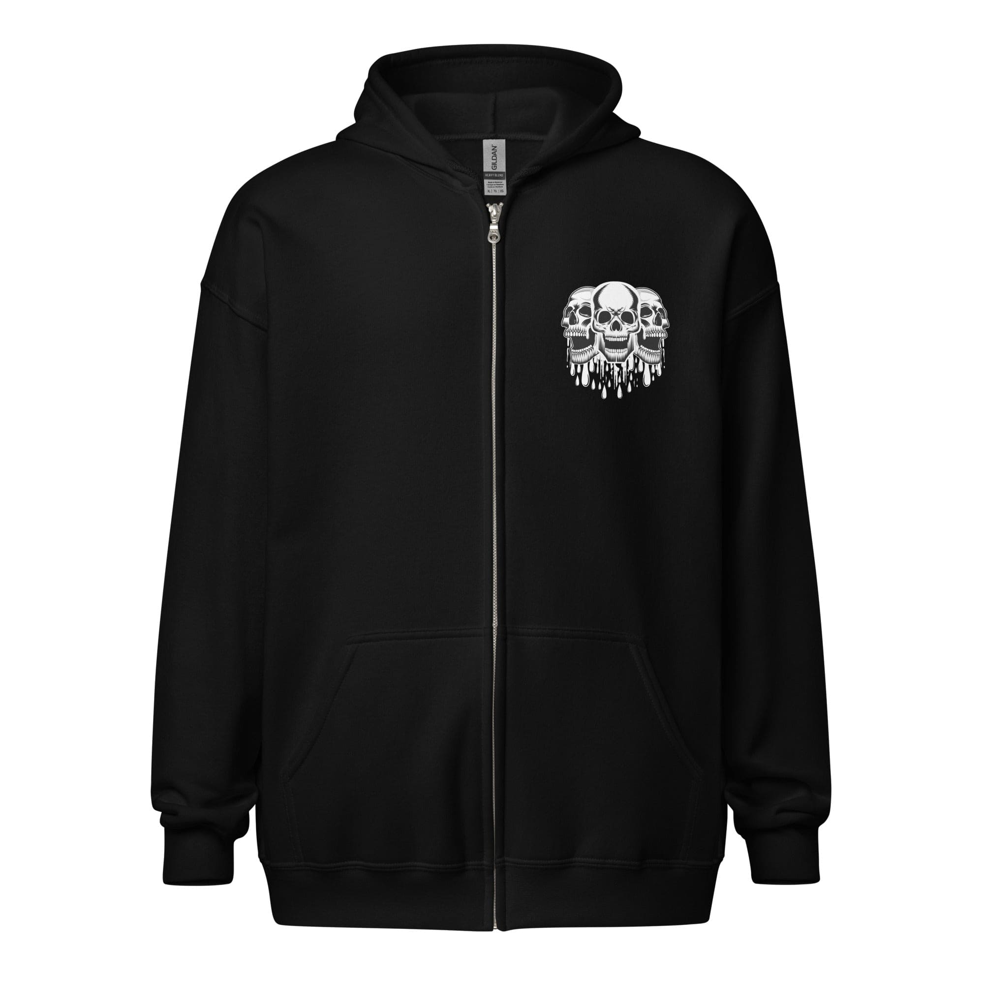 トップス Roen skulls patch gimmick zip-up hoodie Roen skulls patch gimmick zip-up hoodie 【公式通販】