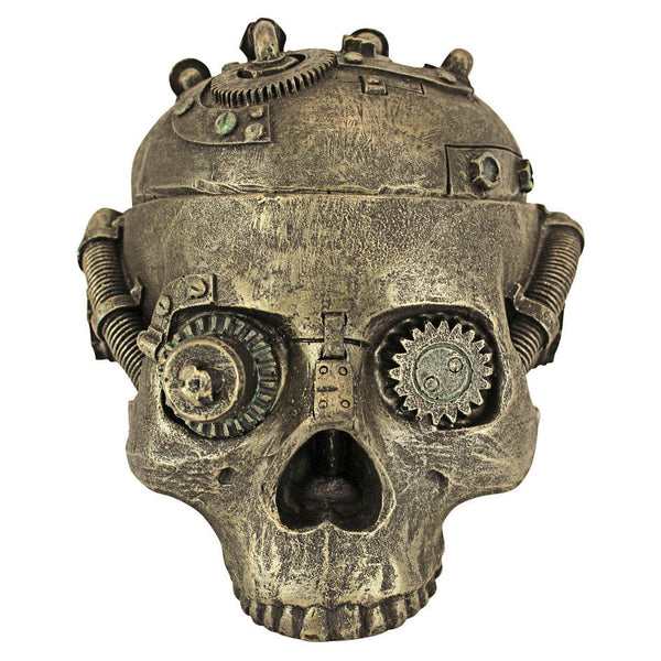 Steampunk Skull Containment Vessel To Hold Your Treasures
