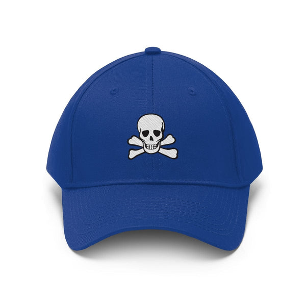 Skull & Crossbones Unisex Adjustable Twill Hat 8 Colors