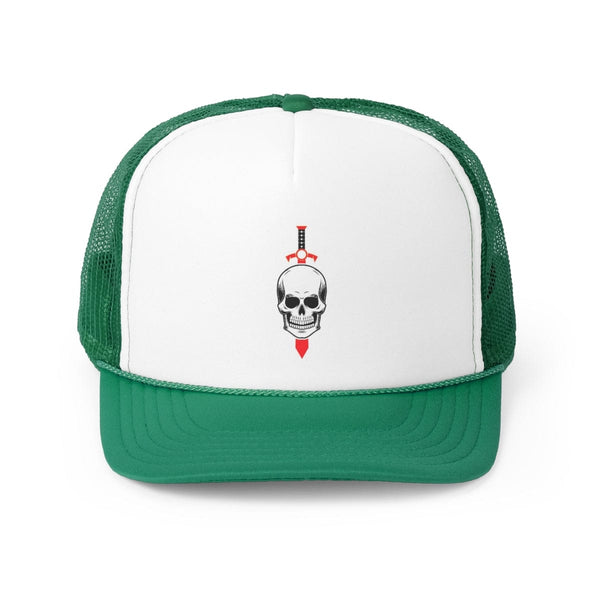 Skull Sword Mesh Back Trucker Caps 4 Colors
