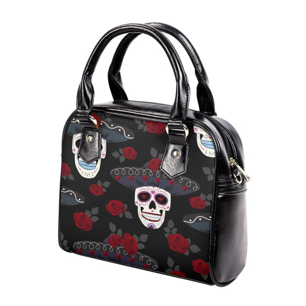 Mexican Skull Shoulder Handbag