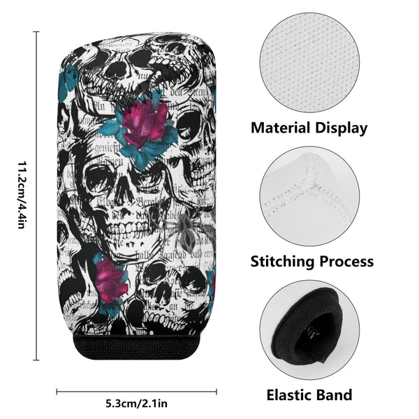 Colorful Skulls Car Shifter Gear Cover