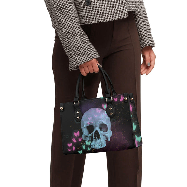 Women's Luxury Skull Butterflies Hand Bag