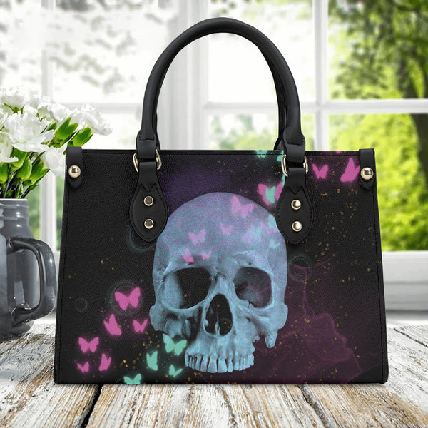 Women's Luxury Skull Butterflies Hand Bag